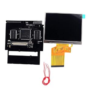 Obokidlyamor Upgrade edition (V3.1) LCD HD Screen Mod kit for Sega Game Gear;New Backlight Board Replacement for Sega Game Gear handheld Consoles