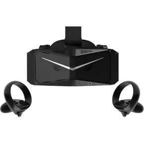 Pimax Crystal Light VR Headset with Controllers, Prime Version - 8K QLED with Local-Dimming, Lightweight & Comfortable Compatible with Flight Simulators, MSFS, iRacing & PC Gaming
