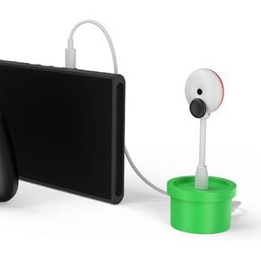 FOR Switch2 Dedicated Camera, Camera + Base + Cable, Connects to Switch2 Instant Capture Camera, Stable, Lightweight, Easy to Carry