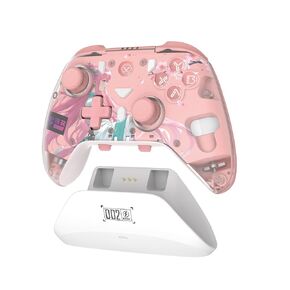 Corpource PC Controller ، وحدة تحكم Bluetooth مع مشغلات القاعة ، عصا التحكم في القاعة ، RGB Light ، للكمبيوتر/التبديل/iOS/Android 1000mAh مع Dock الشحن.