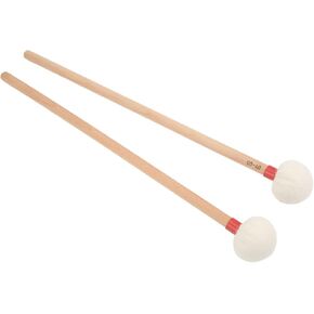 Mallet Drum ، 2pcs Mallet Mallet شعرت رأسًا خشبيًا بمقبض غير قسيمة أدوات مجموعة ملحقات للأدوات للعب (الأرجواني)
