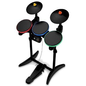 Guitar Hero 6 Warriors of Rock Wireless Drums for Xbox 360 (Renewed)