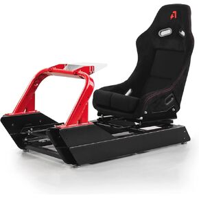 CS-Pro Professional Modular Racing Simulator Cockpit | Fully Adjustable | Direct Drive Support（CSP Frame+Standard seat），Compatible with Thrustmaster, Fanatec, Moza Racing on PC, Xbox and PS