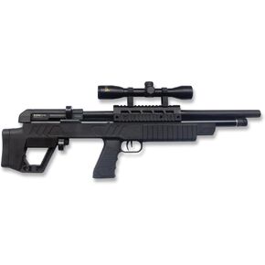 Beeman Commodore-S Underlever Stock PCP Air Rifle Combo