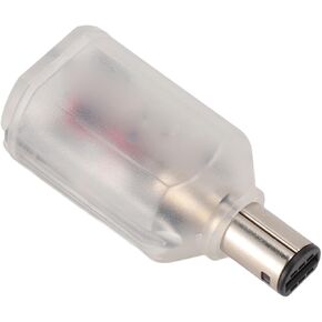 Zopsc Controller Adapter, Stable Connection Quick Response Adapter for Wii, for Switch, for PS3, for, and More (Transparent White)