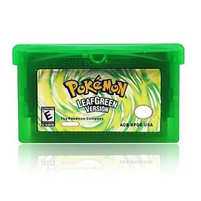 Yestem Game Cartridge Card Compatible for Leafgreen Gameboy GBA Game Cards US Version