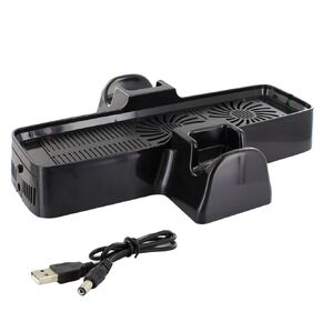 Skque® 3 in 1 Console Cooling Fan and Console Controller Stand for Microsoft Xbox 360