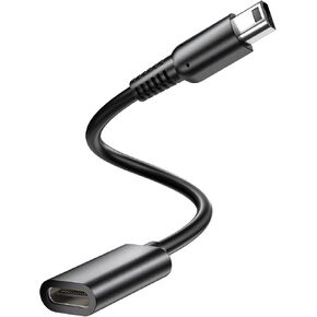 (2 عبوة) محول شحن USB Type-C لـ 3DS XL/3DS LL/NEW 3DS/3DS XL/3DS/NEW 2DS LL/2DS XL/2DS/DSI/DSI XL