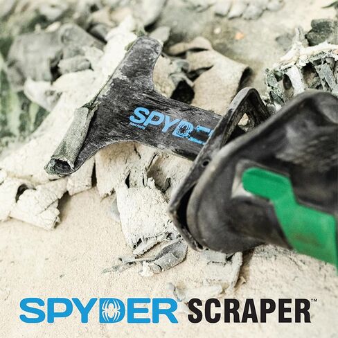 Spyder 4 بوصة مرفق شفرة مكشطة للمناشير المتبادلة ، لإزالة البلاط ، مشمع ، المواد اللاصقة ، وأكثر من ذلك (000320) in Saudi Arabia