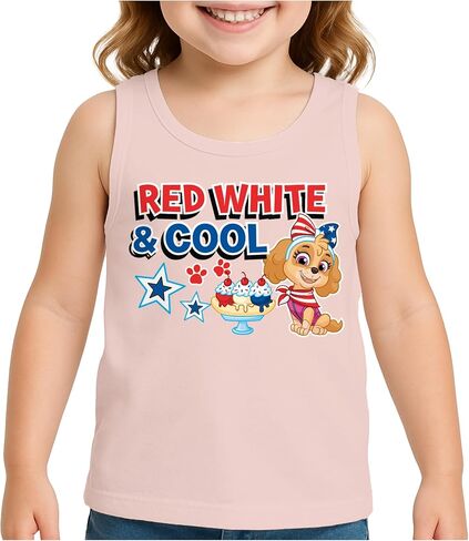Skye Birthday Girl Tank Top | 2nd 3rd 4th 5th Birthday Gift for Toddler Paw Patrol Fans - Summer Sleeveless Shirt in Kuwait