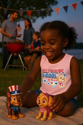 Skye Birthday Girl Tank Top | 2nd 3rd 4th 5th Birthday Gift for Toddler Paw Patrol Fans - Summer Sleeveless Shirt in Kuwait