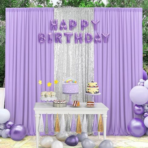 20ft x 8ft Wrinkle Free Ivory Backdrop Curtain for Parties, 4 Panels 5x8ft Silky Polyester Ivory Wedding Backdrop Drapes Photo Back Drop Cloth for Birthday Baby Shower Photography Background in Saudi Arabia