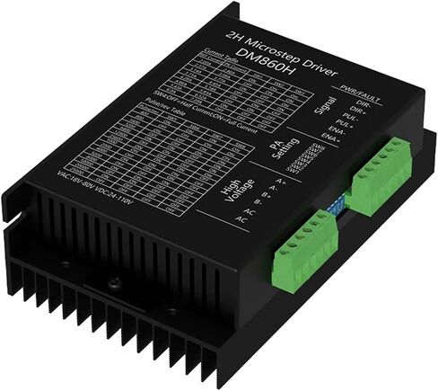 Nema34 86HS80mm Stepper Motor Driver Kit 4.5NM DC48-80V/AC36-60V + Driver DM860H/MA860H(86x80 Motor MA860H) in Saudi Arabia