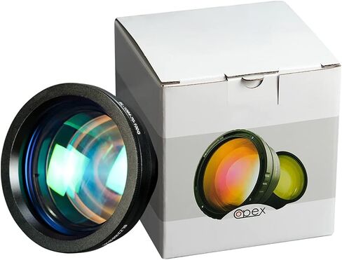 OPEX Lens Fiber Laser Optical F-Theta Lens Wavelength 1064nm Scan Field 110×110mm Thread M85 in Kuwait