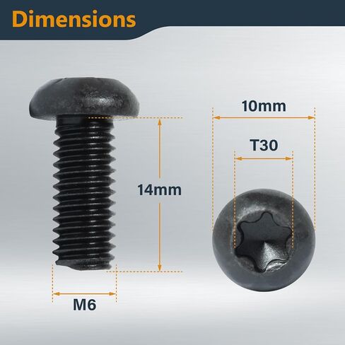 POWERTEC Planer Blade Screws T30 Torx (30 Pack) - Compatible with DeWalt DW735, DW734, DW735X, Wen PL1303 PL1252 JT630H, RIDGID R4331, Delta 22-590 (72296) in Saudi Arabia