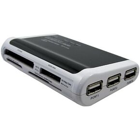 CYBER・USBハブ&カードリーダ (PS3用)