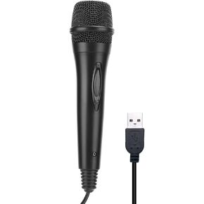 3M 9.8FT USB Wired Microphone, Handheld Dynamic Wired Mic for Switch, PS3, PS4, Xbox360, PC, Wii, Wii U, etc