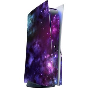 ITS A Skin Skins Compatible with Sony Playstation 5 Console Disc Edition - Protective Decal Overlay Stickers wrap Cover - Space Gasses