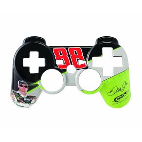 PS3 NASCAR Controller Faceplate National Guard - White