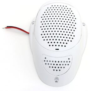 White 3 Inch Waterproof Surface Mount Satellite Speaker 25 Watts Marine Spa RV
