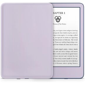Tacky Design Solid Color Skin for Kindle Paperwhite Skin Wrap 2024 Decal Classic Color Vinyl, Premium 3M Decal Sticker for Full Surface Coverage (Light Green, Paperwhite (12th Gen, 2024))