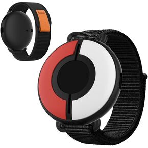 Doohoeek Silicone Cover Band for Go Plus +, Wearable Protective Cover with Adjustable Wristband Shockproof, Included Breathable & Elastic Nylon Band for Go Plus Plus Themed Party Essentials Gift