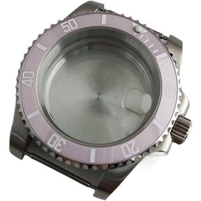 NH35 Case 40mm Case With Ceramic Bezel Added To Fit NH35 NH36 Movement watch case
