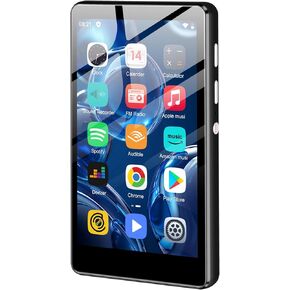 80GB MP3 Player with Bluetooth and WiFi, SWOFY Music Player with Spotify,Pandora,Amazon Music, M503Pro 4.0-inch Touch Screen Android MP4 MP3 Player for Kids with Libby,Audible,Spotify Kids,FM Radio