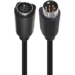 Seadream Mini Din 8 Pin Male to Female Extension Cable Mini Din 8 Core Audio/Video Extension Cable (10FT) in Saudi Arabia