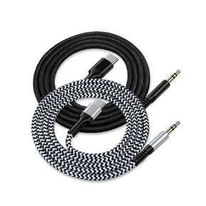 [2Pack/3.3ft] Lightning to 3.5mm iPhone Aux Cord, [Apple Mfi Certified] iPhone Aux Audio Cable for Car Home Stereo Speaker Headphone Compatible with iPhone 14 13 12 11 Pro Max Mini XR XS 8 iPad iPod