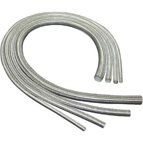 Taylor Cable 39002 ShoTuff Chrome Convoluted Tubing