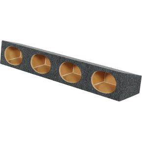 Rockville RS6X9-4 6x9 Speaker Enclosure Box, Double-Angle Design, 4-Hole Mounting, MDF Construction, for Car Audio Enthusiasts