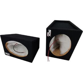 SONDPEX 6 x 9-inch Single MDF Enclosure - 6x9 Speaker Box - 6x9 Speaker Baffles - Car Speaker Box - Speaker for Truck - Speaker Box for Truck - 6x9 Speakers Box - 6x9 Box - Speaker Enclosure