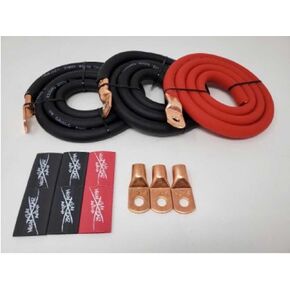 Sky High Car Audio OFC 2/0 Big 3 (Aqua (Teal)/Black)