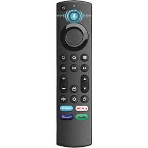 Voice Remote Control Replacement for Smart Tv(Toshiba, Insignia, AMZ Onmi, Pioneer), Compatible for Tv Stick(4K, 2nd Gen, 3rd Gen, Life), for AMZ Smart Tv Cube