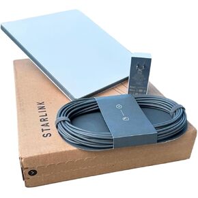 SPAGES X Starlink Mini Satellite Internet Kit ، هوائي Gen 4th Lovely Flosted ، وهو هوائي Gen