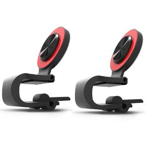 Juroicessry 2Pcs Red Mobile Phone Joystick Gaming Controller,Aim Keys L1R1 and Gamepad Rules of Survival,Cellphone Game Trigger,Battle Royale Sensitive Shoot Mobile Phone Game Finger Covers Wrap
