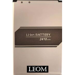 بطارية بديلة LEOM BL-45F1F ، 2410MAH متوافقة مع LG Aristo MS210 ، Phoenix 3 ، Fortune M153 ، K8 2017