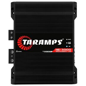 Taramps HD 3000 1 أوم أسود 1 قناة 3000 واط RMS MAX Full Range Car Audio Monoblock LED Monitor Class D Crossover ، HD 3K
