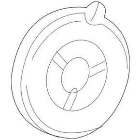 MERCEDES-BENZ 2128201002 GENUINE OEM FRONT DR SPEAKER