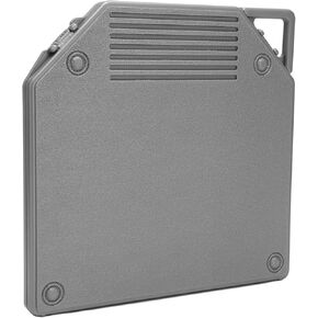 Acouto Professional 0 I Empty Tape Reel Storage Box - Scratch Case with Eling and Handle for Recording Tapes Black (Grey)