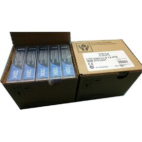 10 Pack 01pl041 - IBM LTO -8 Ultrium ، 12TB/ 30TB ، الجزء # 01PL041