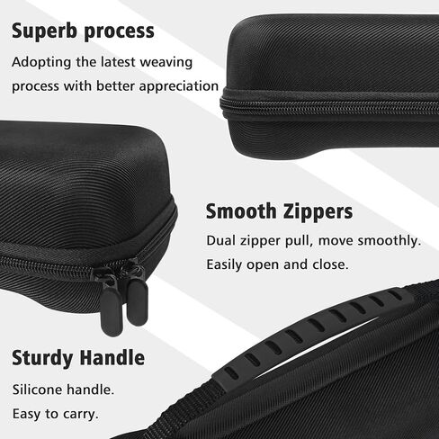 TIKOdirect Carrying Case for Nintendo Switch 2 (2025) & 2021 OLED & 2017, Travel Hard Shell Portable Bag with 24 Game Card Slots, Switch 2 Carrying Case for Accessory Kits, Black in Saudi Arabia