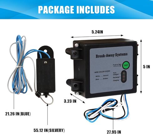 مجموعة جاك بوس المقطورة القابلة للفصل، نظام تحكم اختبار LED، عالمي لفرامل السيارات المقطورة in Kuwait