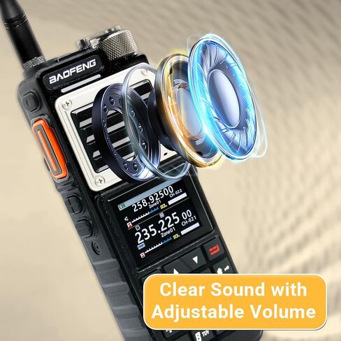 Baofeng UV-25 Pro 10W Radio Hight Duty Handheld Tri Band Baofeng Radio Radio Tri Band Band Band Ham Radios 999Ch 5200mah Batterytype-C شحن UHF VHF MW in Kuwait