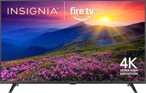INSIGNIA 50-inch Class F50 Series LED 4K UHD Smart Fire TV with Alexa Voice Remote (NS-50F501NA26) in Saudi Arabia