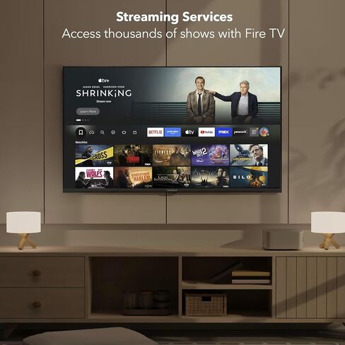 INSIGNIA 50-inch Class F50 Series LED 4K UHD Smart Fire TV with Alexa Voice Remote (NS-50F501NA26) in Saudi Arabia