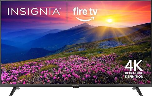INSIGNIA 50-inch Class F50 Series LED 4K UHD Smart Fire TV with Alexa Voice Remote (NS-50F501NA26) in Saudi Arabia