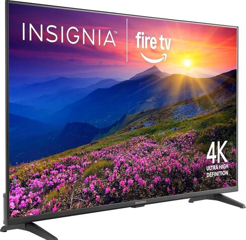 INSIGNIA 50-inch Class F50 Series LED 4K UHD Smart Fire TV with Alexa Voice Remote (NS-50F501NA26) in Saudi Arabia