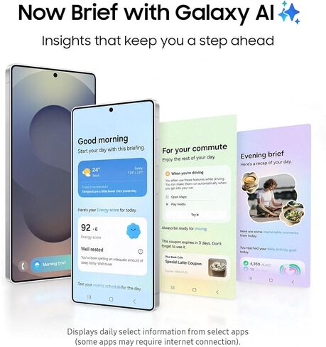 Samsung Galaxy S25+ Cell Phone, 256GB Smartphone, Unlocked Android, AI Night Mode Camera, Snapdragon 8 Elite Fast Processor, ProScaler Display, 4900mAh Battery, 2025, US 1 Yr Warranty, Navy in Kuwait